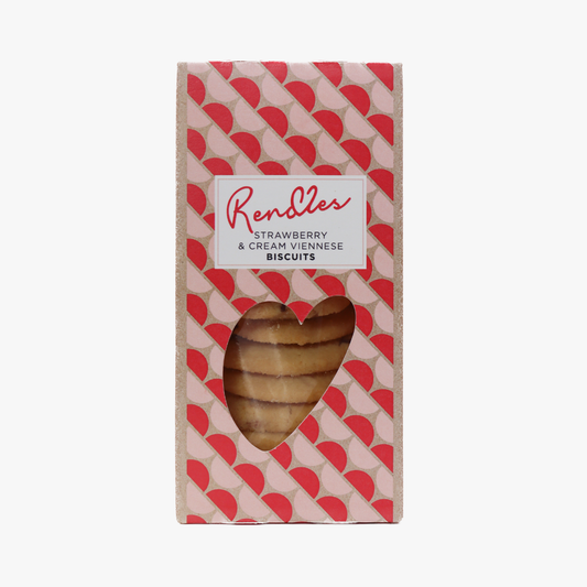 Rendles Strawberry & Cream Viennese Biscuits