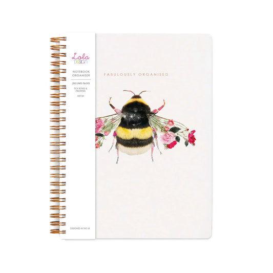 Botanical Bee Wiro Organiser