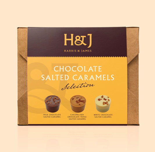 H&J Salted Caramel Indivdual Chocolate Box