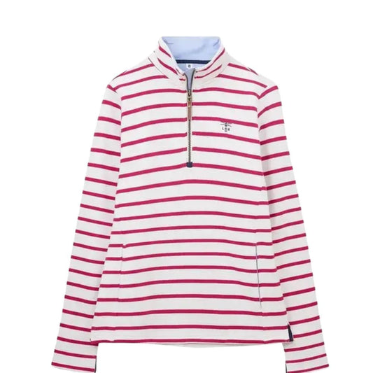 Lighthouse Clothing Ladies Shore Jersey - Cloud/Claret
