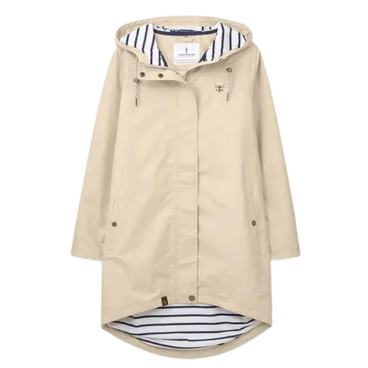 Lighthouse Clothing Beachcomber Long Coat - Biscuit