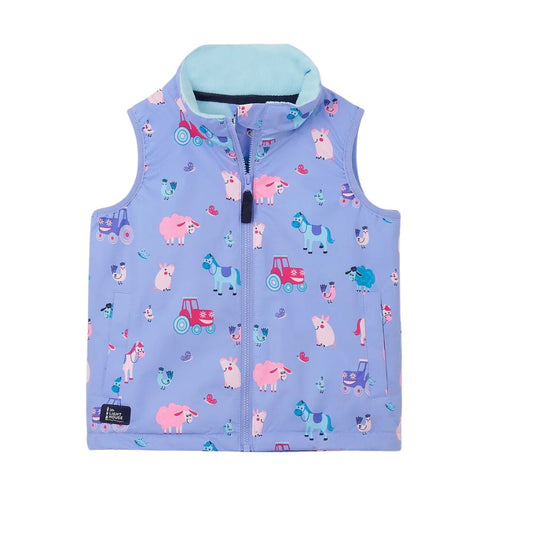 Lighthouse Clothing Alex Gilet - Lilac Farm