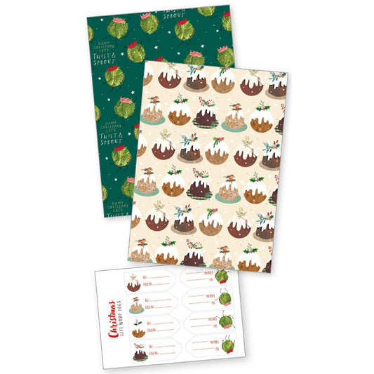 Puddings and Sprouts Gift Wra