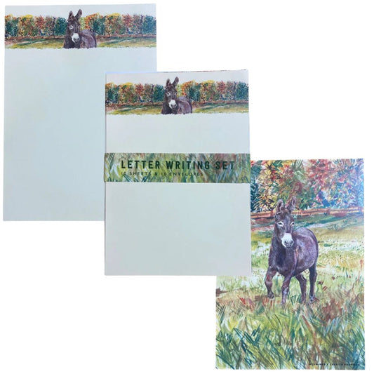 Juego de escritura Denver el burro