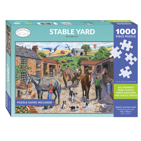 Puzzle de 1000 pièces de cour stable