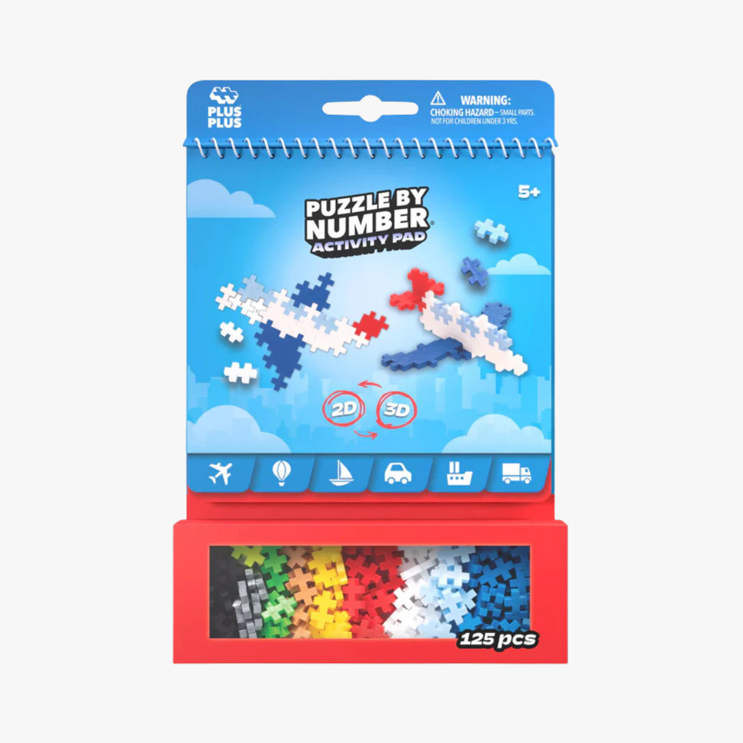 Plus Plus Transportation Activity Pad