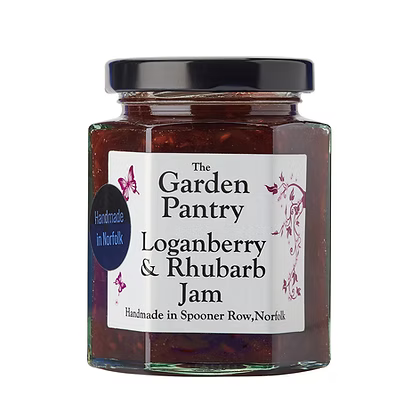 The Garden Pantry Loganberry & Rhubarb Jam