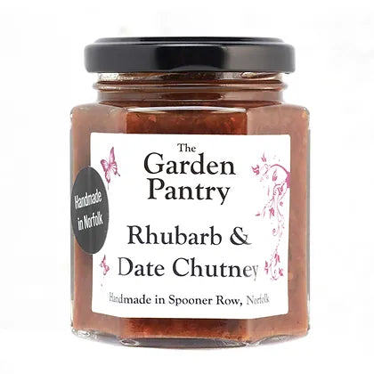 The Garden Pantry Rhubarb & Date Chutney