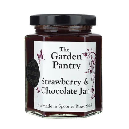 The Garden Pantry Strawberry and Chocolate Jam