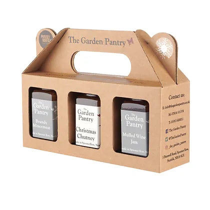 The Garden Pantry 3 Jar Gift Box