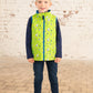 Lighthouse Clothing Alex Boys Gilet - Lime Space