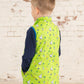 Lighthouse Clothing Alex Boys Gilet - Lime Space