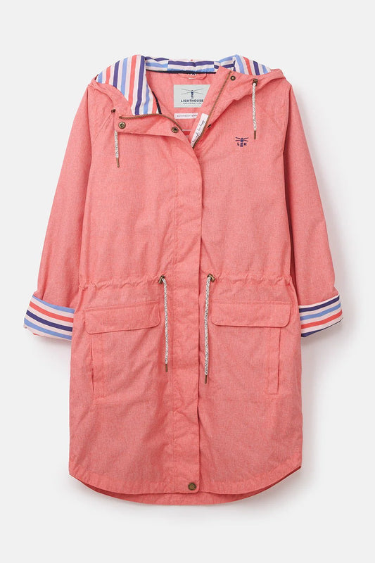 Lighthouse Clothing Alice Coat - Coral
