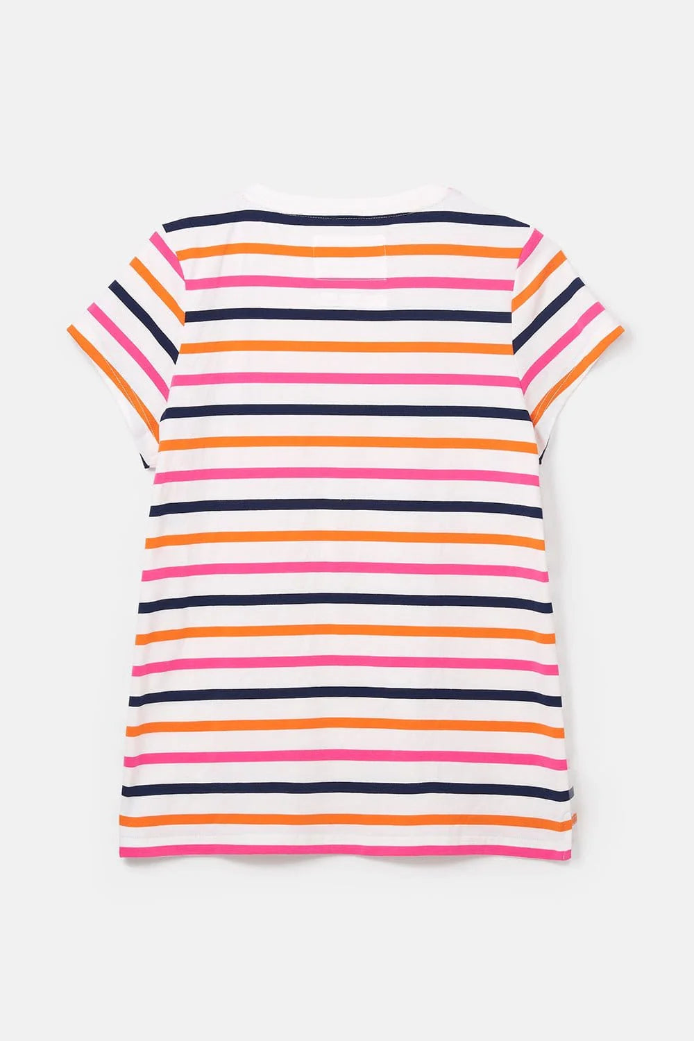Lighthouse Clothing Ariana T-Shirt - Orange Pink Stripe