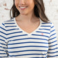 Lighthouse Clothing Ariana Top - Indigo Stripe