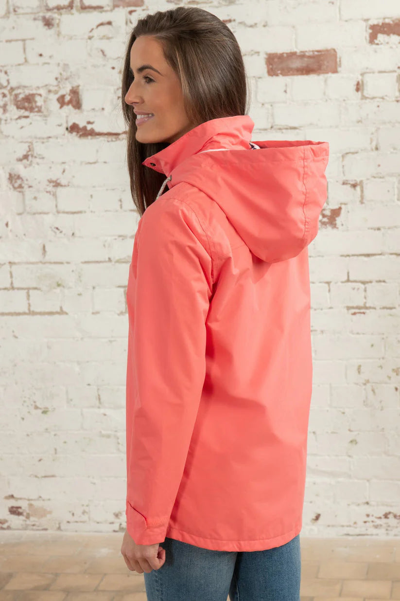 Lighthouse Clothing Beachcomber Coat - Coral