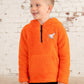 Lighthouse Clothing Boys Fleece - Orange Spacecraft