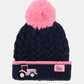 Lighthouse Bobbie Bobble Hat Sweet Pea