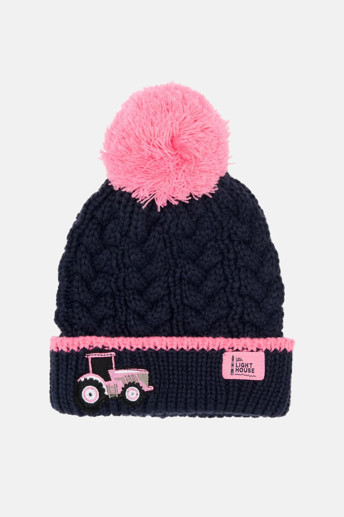 Lighthouse Bobbie Bobble Hat Sweet Pea