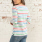 Lighthouse Clothing Causeway Top - Seagrass Blue Stripe