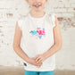 Lighthouse Clothing Causeway Top - Pink Tractor Friends