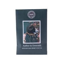 Amber & Emerald Scented Sachet