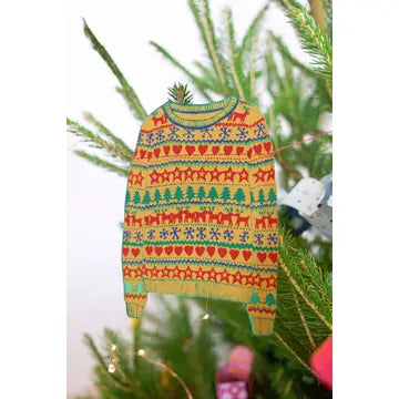 Christmas Jumpers Sewn Garland