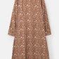Lighthouse Clothing Elsie Dress - Rust Floral