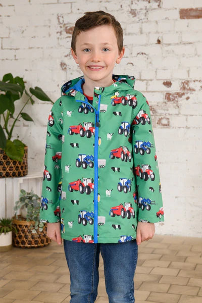 Lighthouse Clothing Ethan Coat - Peagreen Tractor
