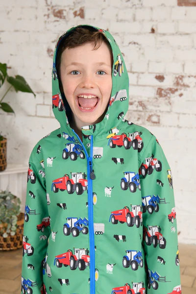 Lighthouse Clothing Ethan Coat - Peagreen Tractor