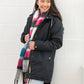 Lighthouse Clothing Ladies Eva Long Coat - Black