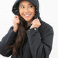 Lighthouse Clothing Ladies Eva Long Coat - Black