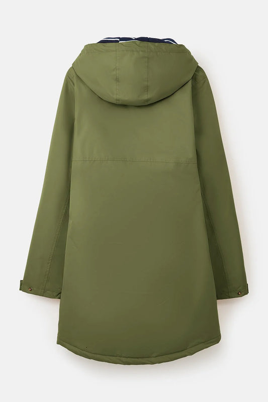 Lighthouse Clothing Ladies Eva Long Coat - Olive