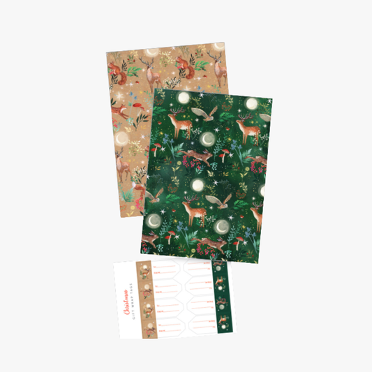 Festive Woodland Wrap (Gloss)