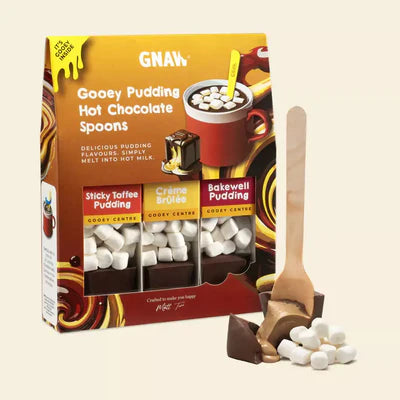 Gnaw Gooey Pudding Hot Choc Shot Gift Set