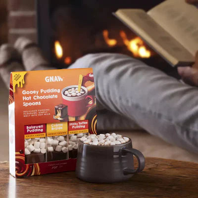 Gnaw Gooey Pudding Hot Choc Shot Gift Set
