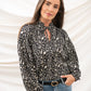 Lighthouse Clothing Grace Blouse - Black Floral