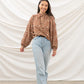 Lighthouse Clothing Grace Blouse - Rusty Floral