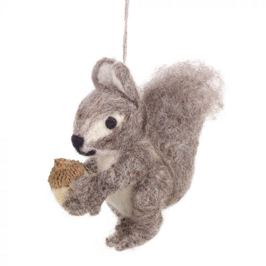 Felt So Good Eric Squirrel Hanging Decoration