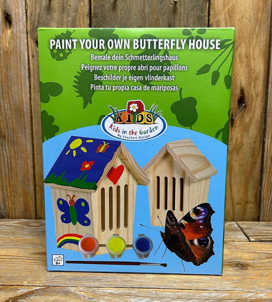 Pinta tu propia casa de mariposas