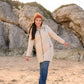 Lighthouse Clothing Laurel Ladies Coat - Irish Cream