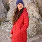 Lighthouse Clothing Laurel Ladies Coat - Red