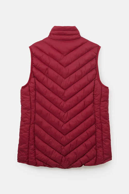 Lighthouse Clothing Laurel Gilet - Maroon