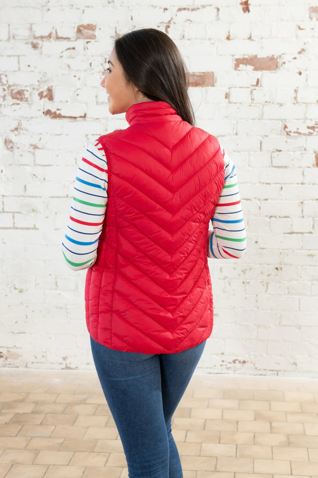 Lighthouse Clothing Laurel Gilet - Poppy