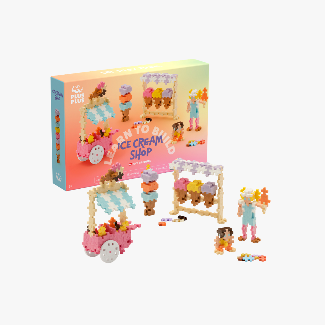 Plus Plus Learn to Build - Ice Cream Shop