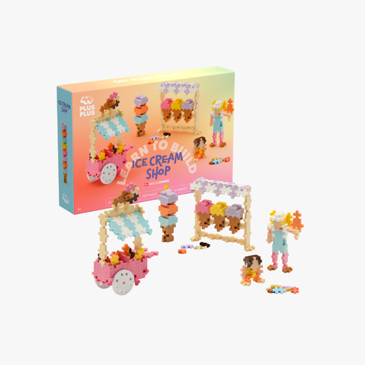 Plus Plus Learn to Build - Ice Cream Shop