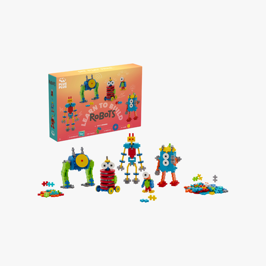 Plus Plus Learn to Build - Robots