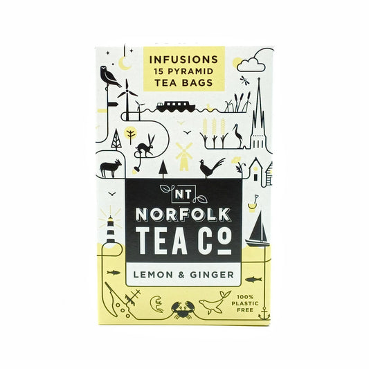 Norfolk Tea Co. - Lemon & Ginger (15 Teabags)