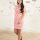 Lighthouse Clothing Lena Dress - Coral Daisy
