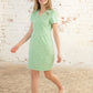 Lighthouse Clothing Lena Dress - Soft Green Floral